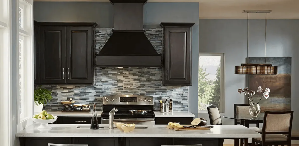 Kitchen cabinet painting and refinishing in a modern kitchen in Newark, NJ